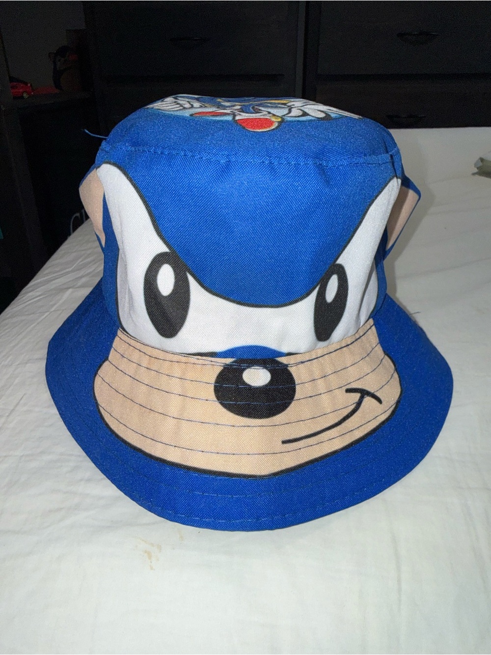 Blue Sonic the Hedgehog Character Bucket Hat